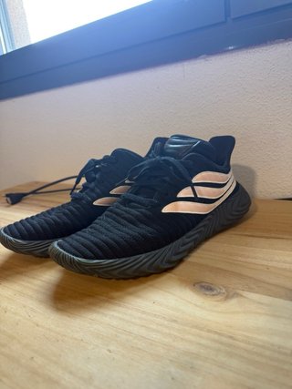 Zapatillas Adidas Sobakov Negras Rosas
