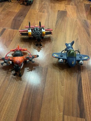 3 Aviones Imaginext