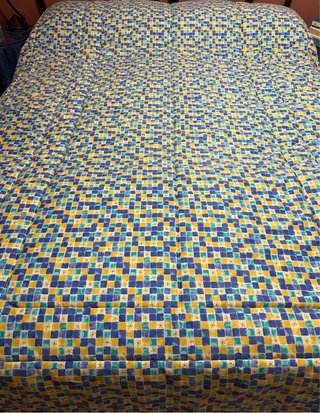 Colcha El Burrito Blanco infantil de 90cm