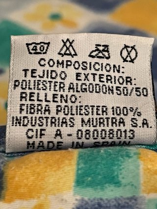 Colcha El Burrito Blanco infantil de 90cm