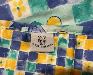 Colcha El Burrito Blanco infantil de 90cm