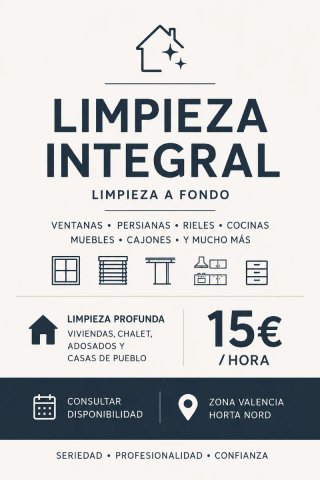 Limpieza Vivienda