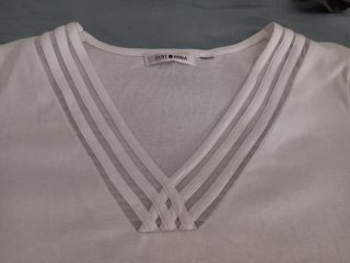 Camisetas Punto Roma Blanca Talla L 2x3€