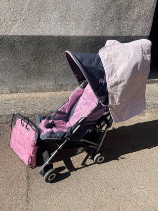 Silla de paseo Maclaren + saco y sombrilla