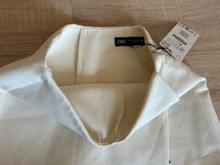 Falda pantalón Zara blanca Talla XS