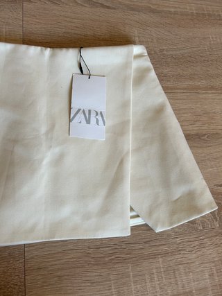 Falda pantalón Zara blanca Talla XS