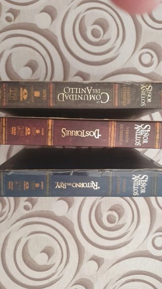 Trilogía El Señor de los Anillos DVD Extendida