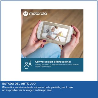 - Motorola VM50G vigilabebés pantalla visión