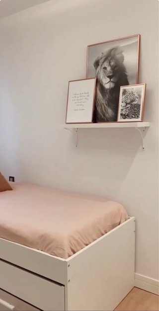 Cama nido blanca con cajón