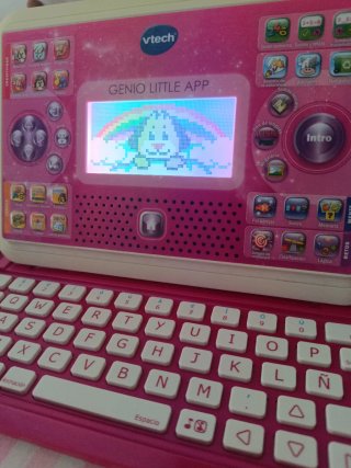 Tablet rosa niña