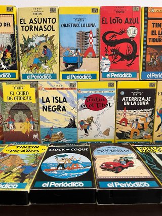 Colección VHS Tintín - El Periódico