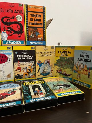 Colección VHS Tintín - El Periódico