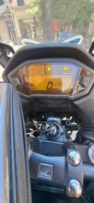 Honda CB500X Adventure Moto Negra/Plata