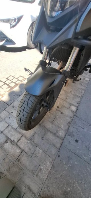 Honda CB500X Adventure Moto Negra/Plata