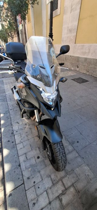 Honda CB500X Adventure Moto Negra/Plata