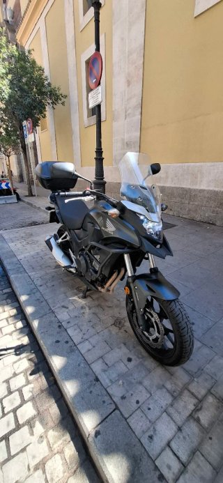 Honda CB500X Adventure Moto Negra/Plata