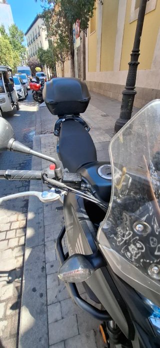 Honda CB500X Adventure Moto Negra/Plata