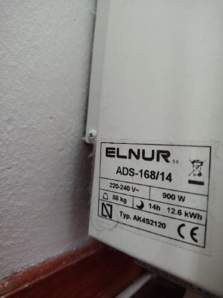 Radiadores Acumuladores de calor blancos