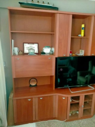 Mueble de salón modular madera