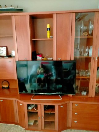 Mueble de salón modular madera