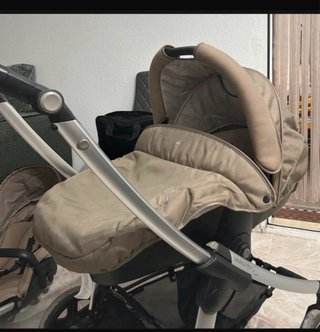 Carrito Bebé Trio Beige