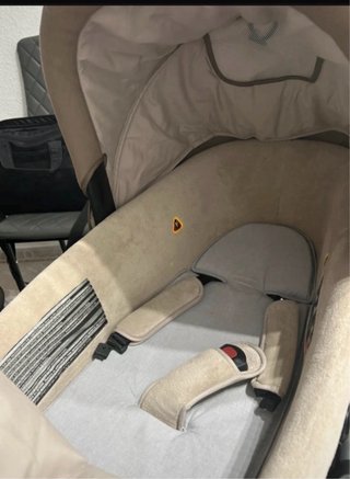 Carrito Bebé Trio Beige