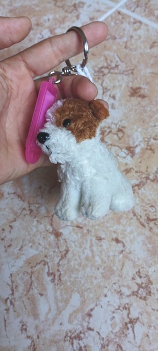 Llavero Perrito Peluche Hecho a Mano