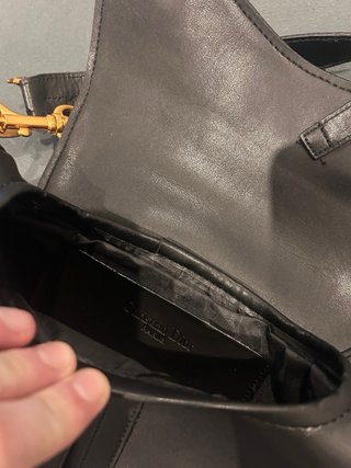 Bolso Dior Saddle Negro