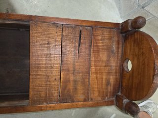 Baúl03/Banco Madera Maciza India para Restaurar