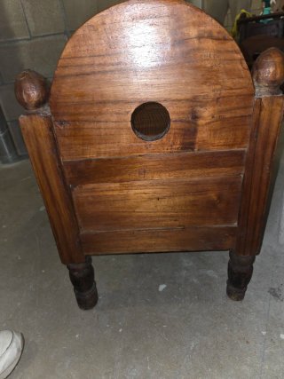 Baúl03/Banco Madera Maciza India para Restaurar