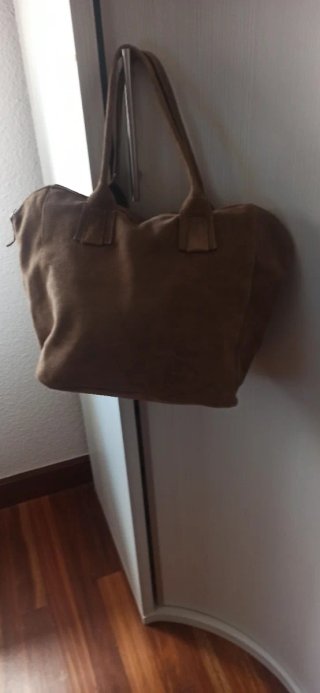 OCASIÓN BOLSO DE PIEL ANTE NUEVO