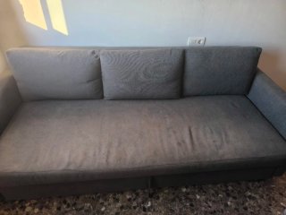 Sofá Cama IKEA FRIHETEN 3 Plazas Gris