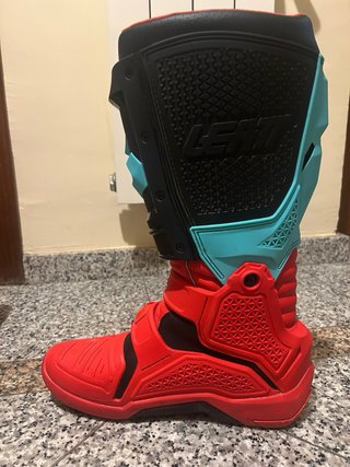 Botas Leatt 4.5 Rojas y Azules