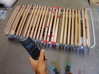 Somier motorizado 90x180 cm