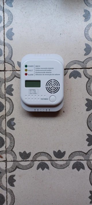Estufa de gas Campingaz y detector CO regalo
