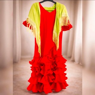 Traje de Gitana o flamenca