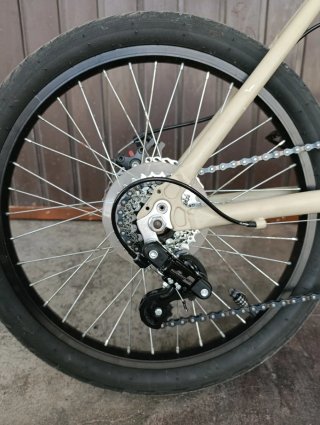 Bicicleta Plegable 20"