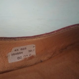 Lote Bolso y Zapatos Pikolinos Piel Guinda