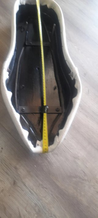 Asiento Moto Montesa / Bultaco Blanco