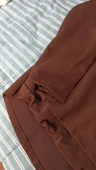 Sudadera mujer marrón estampada Talla L