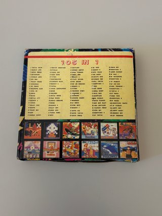 scatola gameboy vintage super 105 in 1