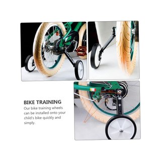 Ruedas auxiliares bicicleta ajustables aluminio