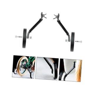 Ruedas auxiliares bicicleta ajustables aluminio