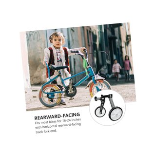 Ruedas auxiliares bicicleta ajustables aluminio