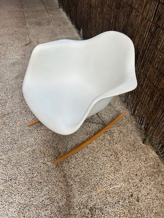 Mecedora Diseño Moderno Blanca