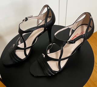 Sandalias Miezko Piel Tacón Talla 39