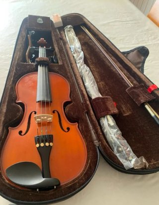 Violín Kreutzer 1/2 con accesorios