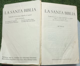 La santa Biblia Ediciones Paulinas 1964