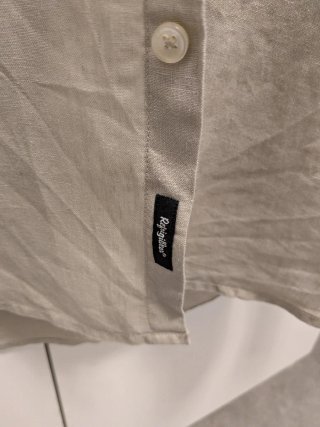 Camicia RefrigiWear in Lino Beige