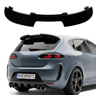 Aleron spoiler trasero Seat Leon 1P 2005-2009 Negr
